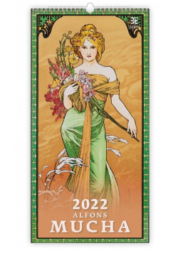 Kalendarz 2022 Alfons Mucha HELMA