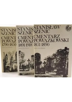 Cmentarz Powązkowski, zestaw 3 książek