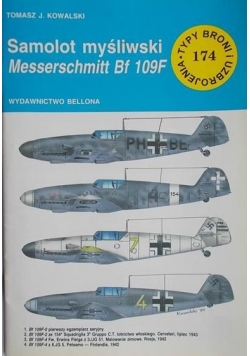 Samolot myśliwski Messerschmitt Bf 109F
