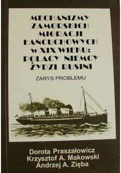 Mechanizmy zamorskich łańcuchowych w XIX wieku Autograf Makowskiego