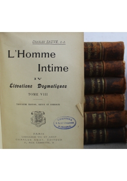 Elevations Dogmatiques 7 książek 1900 r.
