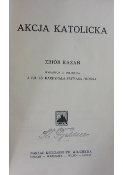 Akcja Katolicka ,1928r.