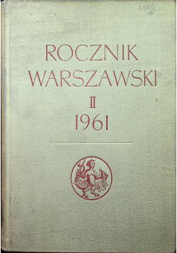 Rocznik Warszawski II