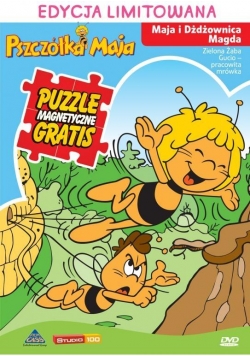 Pszczółka Maja. Maja i dżdżownica Magda + puzzle