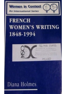French women's writing 1848-1994
