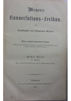 Konversations-Lexikon, 1885 r.