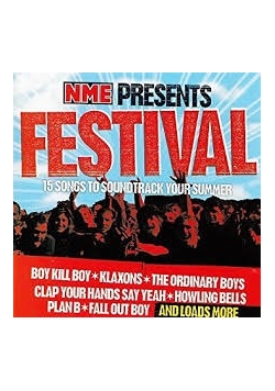 NME presents Festival, płyta CD