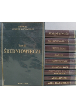 Historia Literatura Światowej 10 tomów