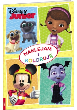 Disney Junior Naklejam i koloruję