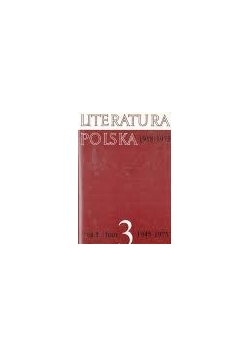Literatura polska 1918-1975 cz.1 tom 3