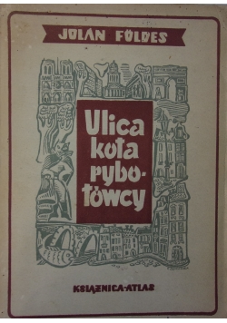 Ulica kota rybołówcy. 1948r.