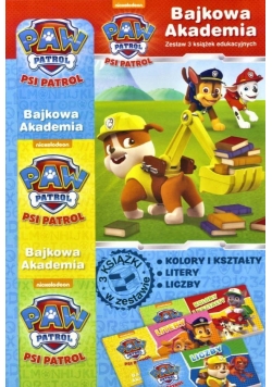 Bajkowa Akademia. Psi Patrol (3 książki)