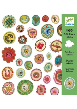 Zestaw naklejek 160 szt. - Medaliony