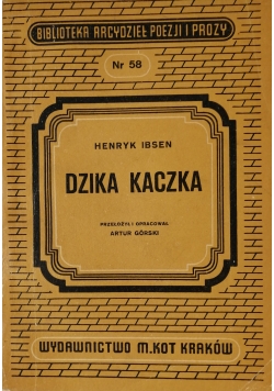 Dzika kaczka Nr 58 1949 r.