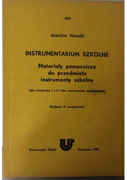 Instrumentarium szkolne