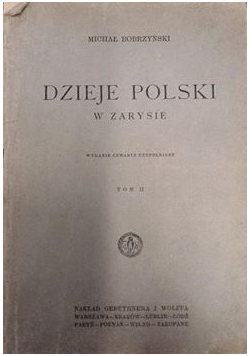 Dzieje Polski w zarysie T.II, 1927 r.