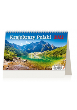 Kalendarz 2022 biurkowy Krajobrazy Polski HELMA