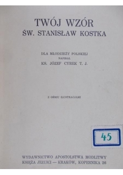 Twój wzór , 1937 r.