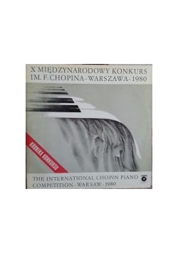 X międzynarodowy konkurs im. F. Chopina - Warszawa 1980, płyta winylowa