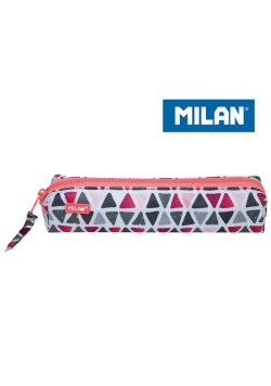 Piórnik Milan mini GEO różowy