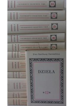 Ewa Szelburg Zarembina. Dzieła, zestaw 12 tomów