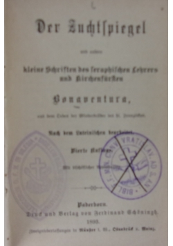 Der Zuchtlpiegel,1893r.