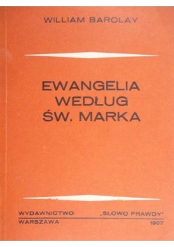 Ewangelia według świętego Marka