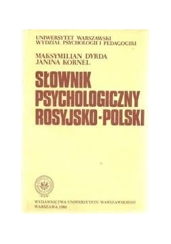 Słownik psychologiczny rosyjsko-polski