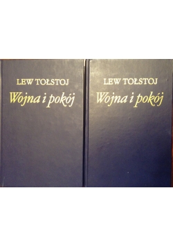 Wojna i pokój, tom 1 do 4