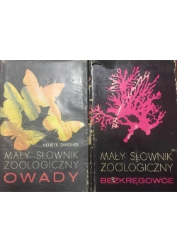 Mały słownik zoologiczny owady / Mały słownik zoologiczny bezkęgowce