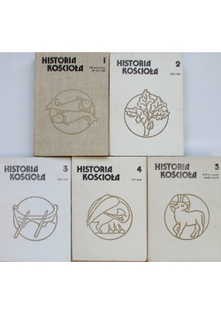 Historia Kościoła, tomy od 1 do 5