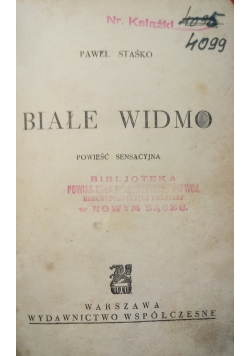 Białe widmo, 1937r.