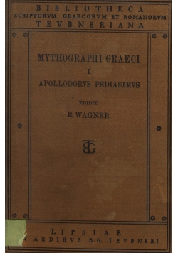 Mythographi Graeci,1894r.