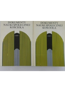 Dokumenty nauki społecznej Kościoła, tom I-II