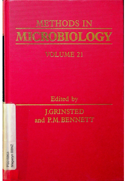 Methods in microbiology Volume 21