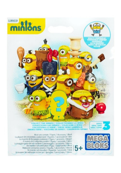 Klocki Mega Bloks Minionki Figurka seria 3