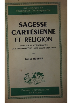 Sagesse Cartesienne Et Religion