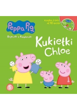 Świnka Peppa. Bajeczki z.. 5 Kukiełki Chloe + DVD