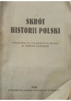 Skrót Historii Polski 1946r