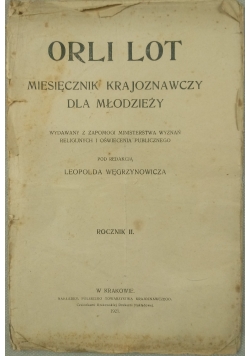 Orli lot, Rocznik II, 1921r.