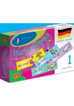 Puzzle - Słówka niemieckie - Dom ALEX