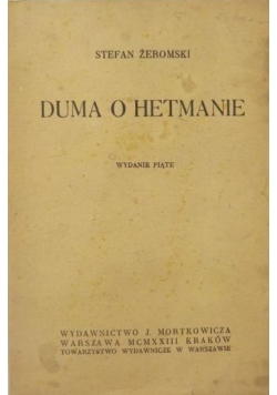 Duma o hetmanie 1923 r
