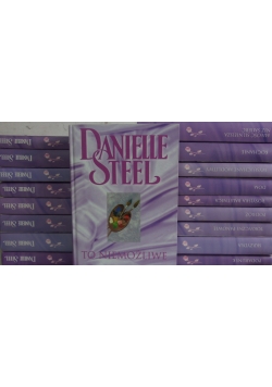 Danielle Steel, zestaw 18 książek