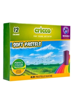 Pastele suche Cricco 12 kolorów