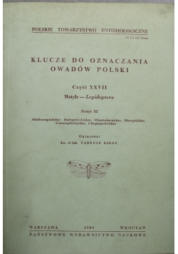 Klucze do oznaczania owadów Polski Zeszyt 32