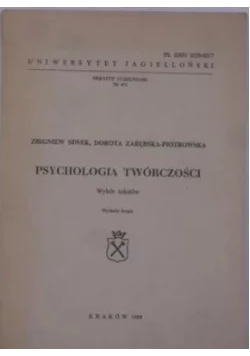 Psychologia twórczości