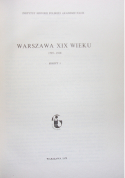 Warszawa XIX wieku