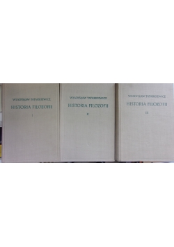 Historia Filozofii ,zestaw 3 książek