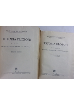 Historia filozofii,Tom I-II, ok. 1947r.