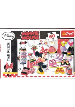 Puzzle 60 Minnie Mouse. Zakupowe szaleństwo TREFL